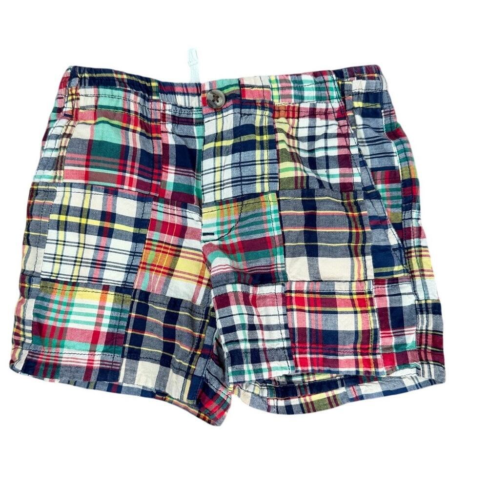Polo Ralph Lauren Madras Plaid Shorts Toddler Boys-Size 3